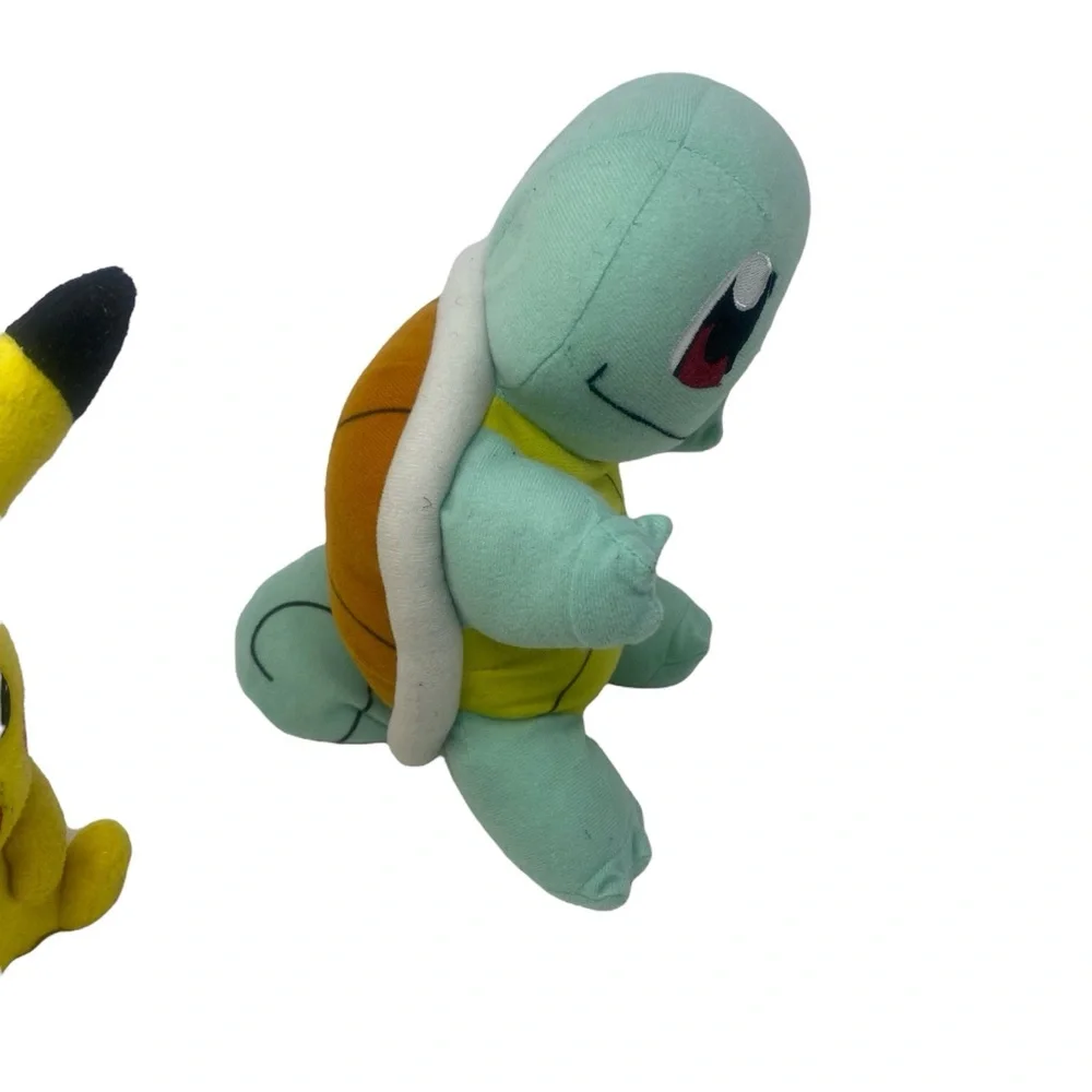 Pokemon Pikachu & Squirtle‎ Plushies